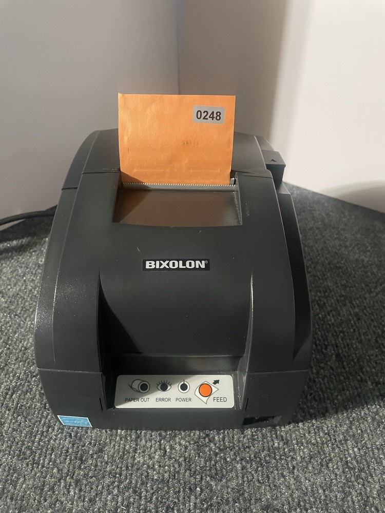 Bixolon SRP-275IIIC Dot Matrix POS Receipt Printer LAN USB Serial Working TESTED