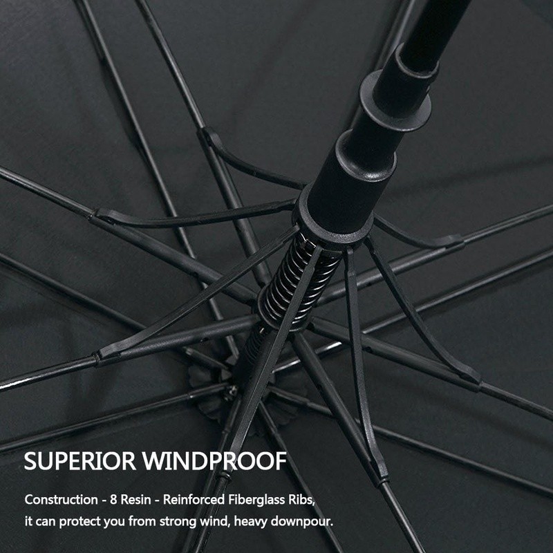Ultimate Golf Umbrella Windproof Automatic Open Double Canopy Travel Durable New