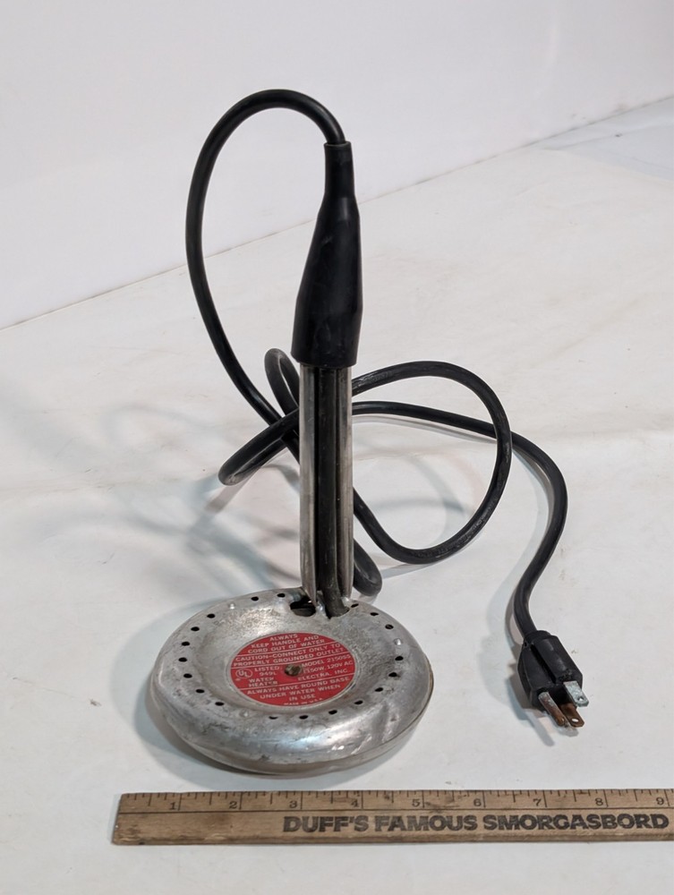 Electra 2150SS immersion water heater 1150W 120VAC portable as shown