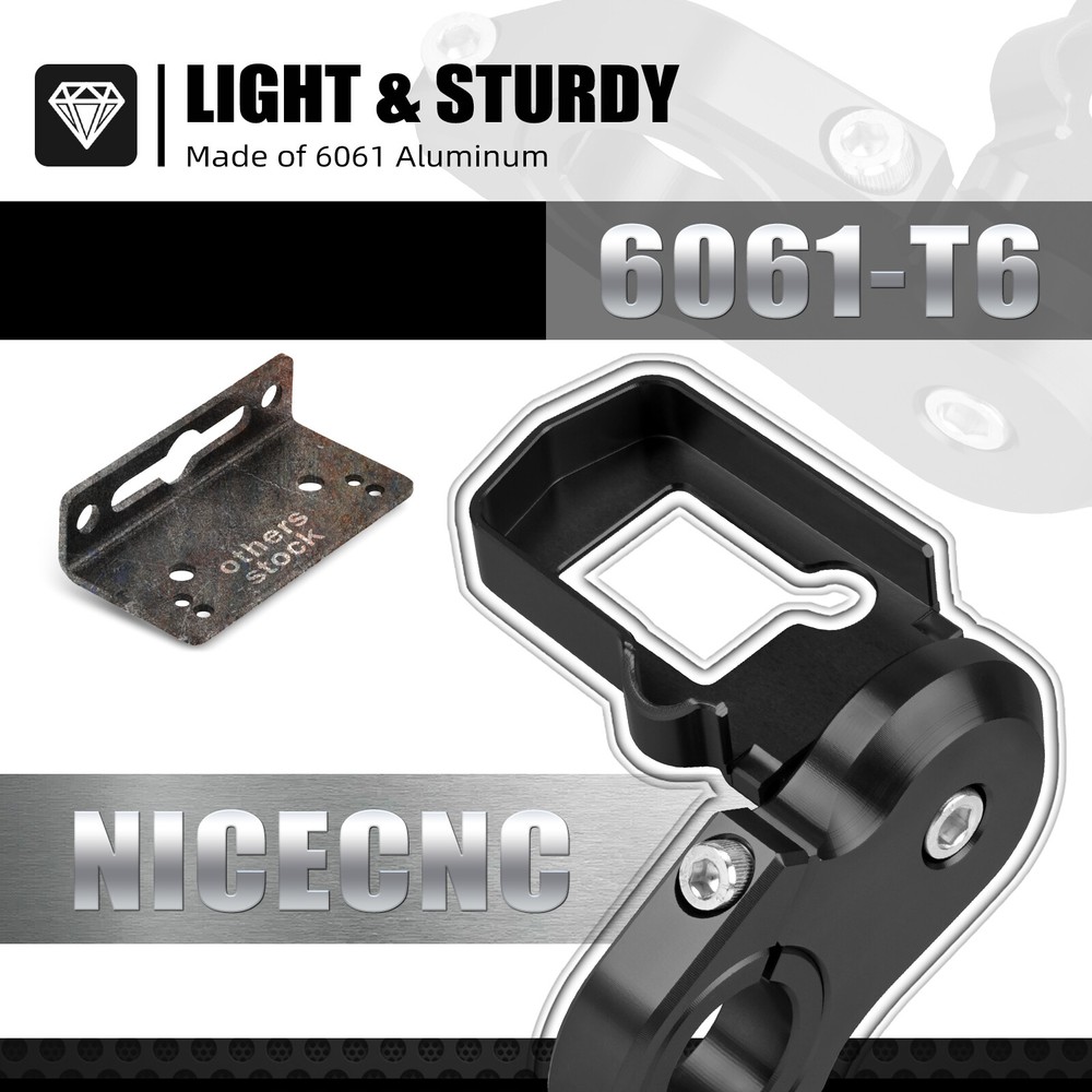 Adjustable Digital Display Relocation Bracket Mount For Surron Light Bee X S LBX