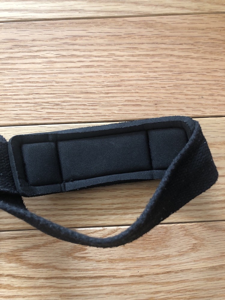 Weight Lifting Wrist Strap Adult Black Single Strap