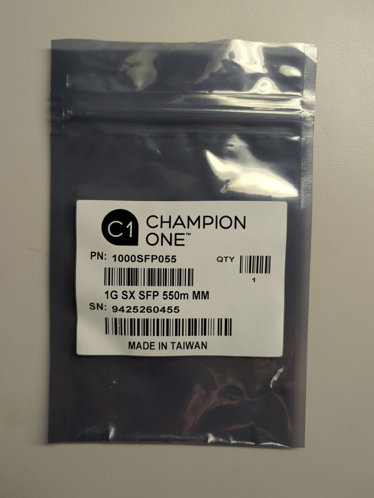 Champion One Class 1 Laser 1000SFP055 Transceivers