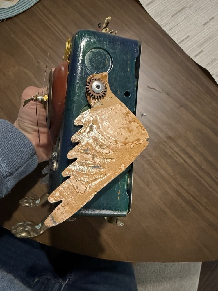 Assemblage Clock Art (Sharp Shooter)