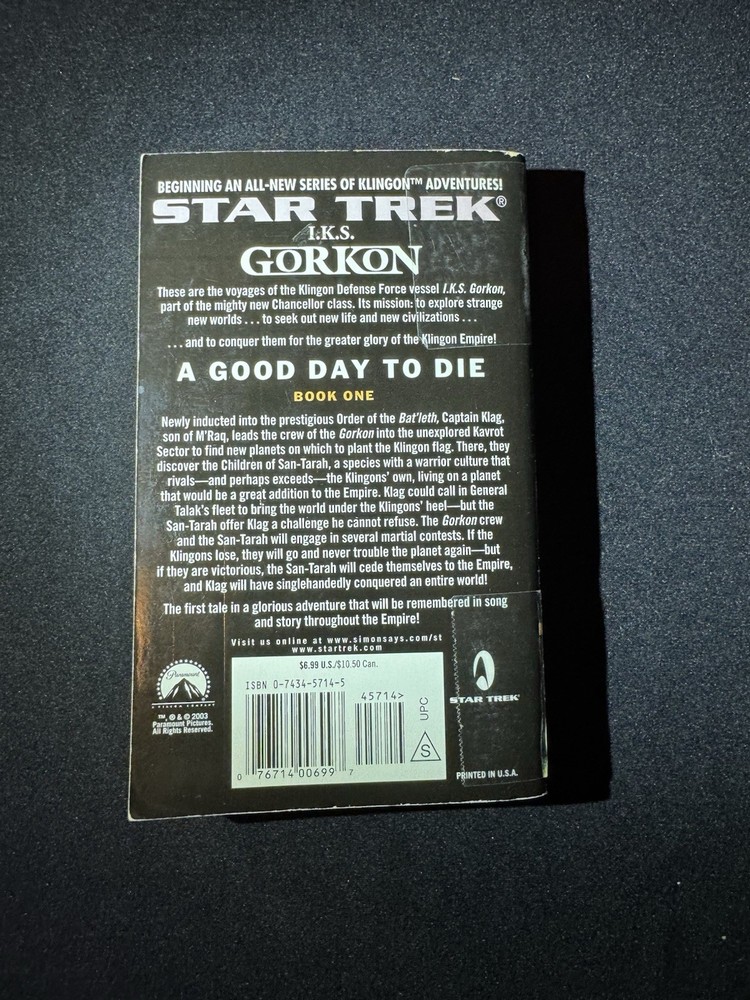 2000s Star Trek 2 Book Set