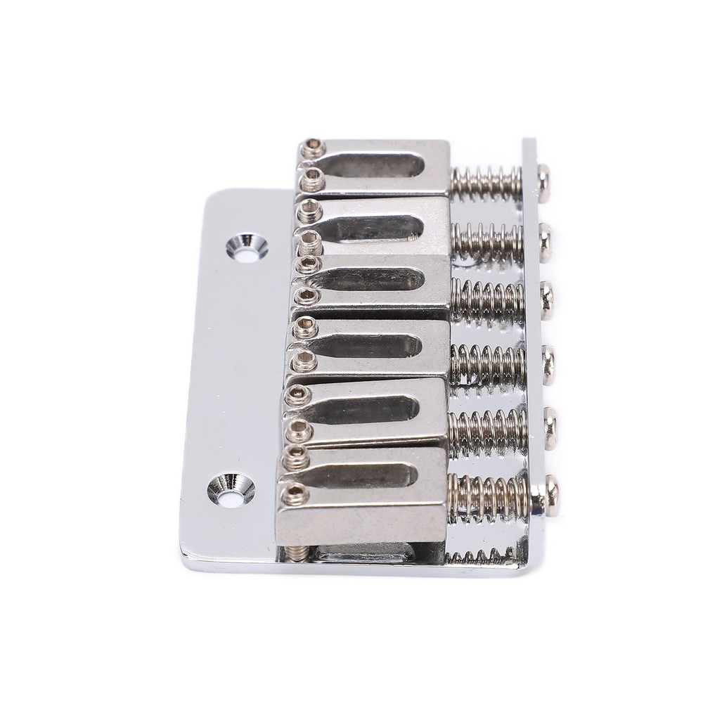 Adjustable Electric Guitar Bridge 6 String Electric Instrument Replacement Parts
