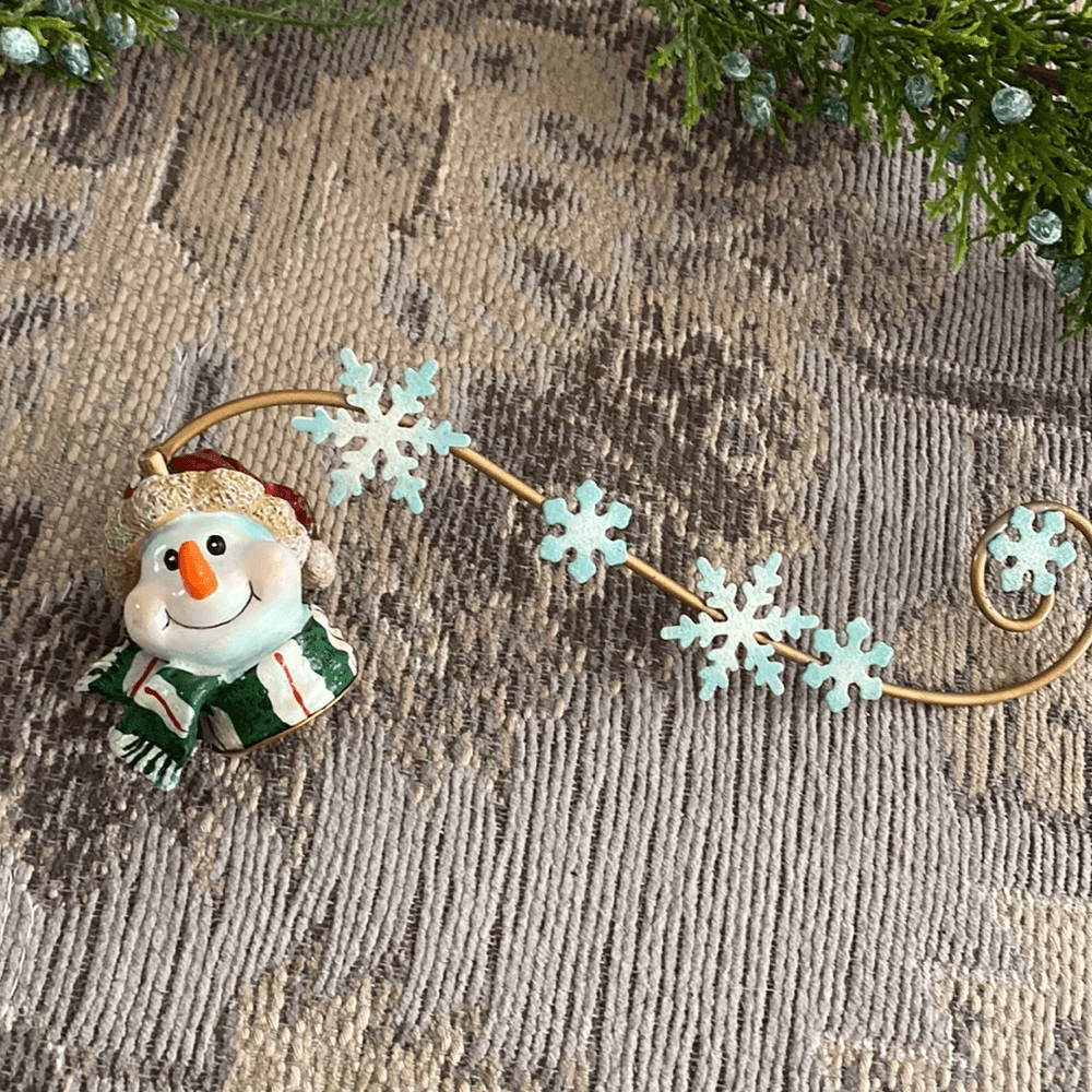 Home Interiors Snowman Candle Snuffer
