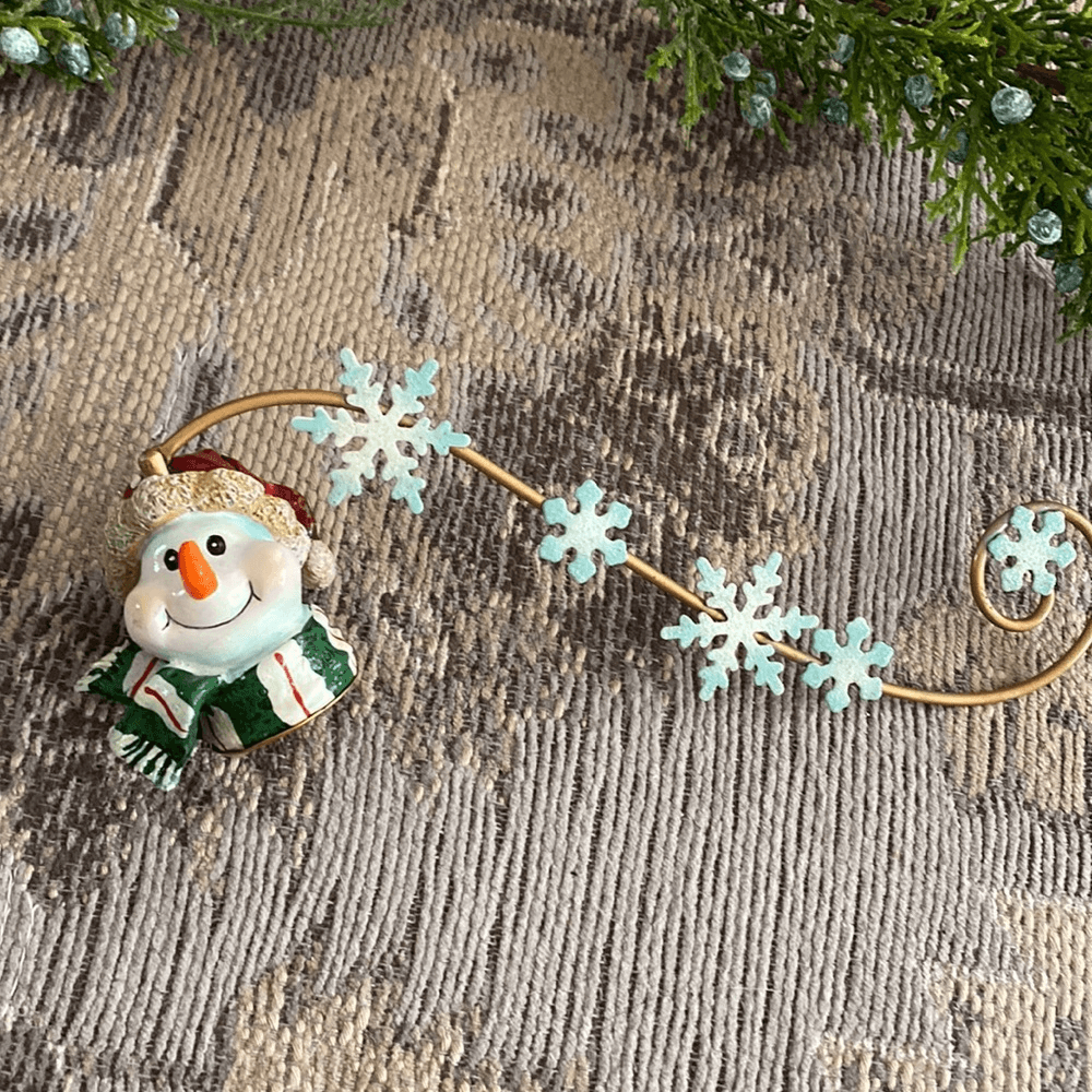 Home Interiors Snowman Candle Snuffer
