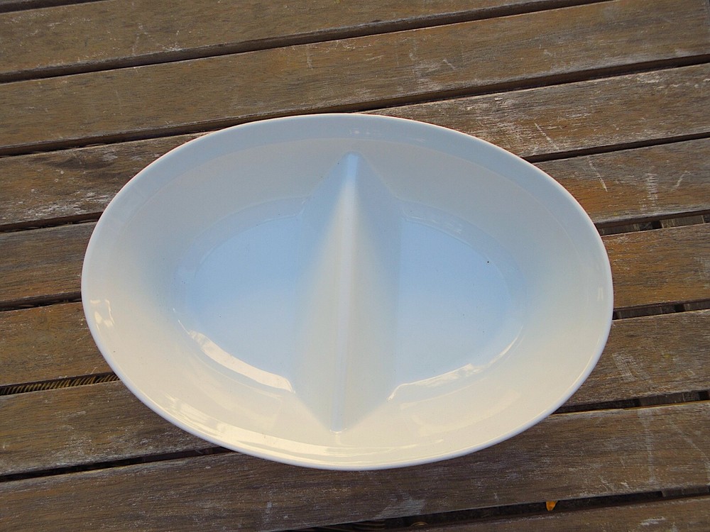 Cordon Bleu Divided Oval Server Bowl 10" BIA