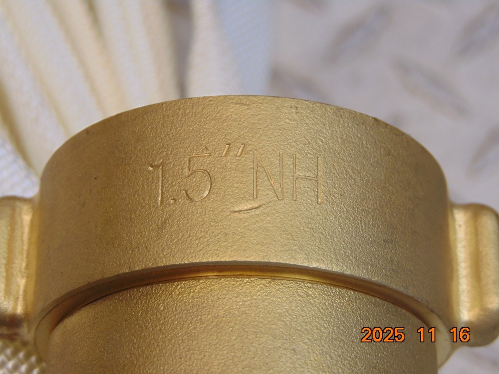 FIRETECH 100' x 1.5" NH FIRE HOSE