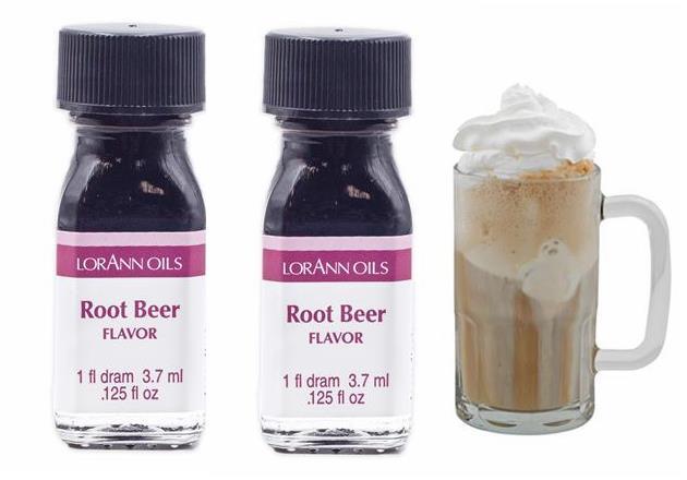 SM LorAnn Root Beer Flavor 1 Dram Bottle 2 ct (3 Pack)