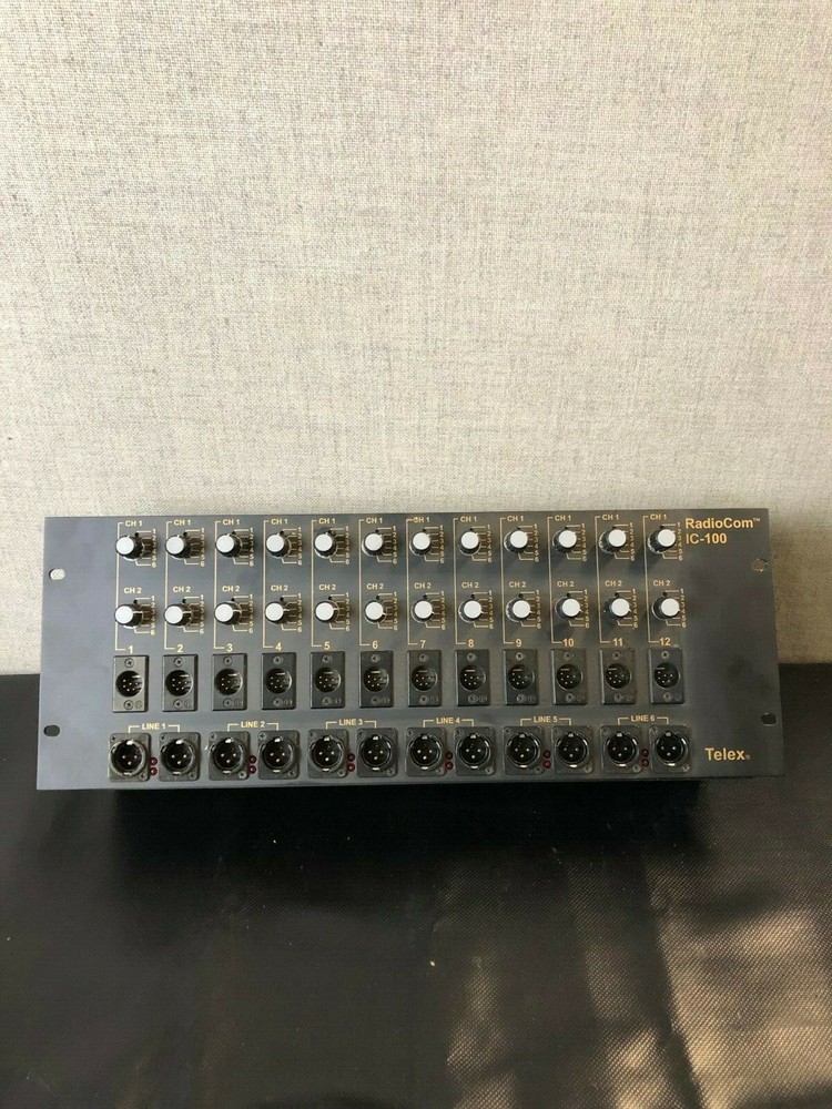Telex RadioCom IC-100, 6-Channel Source Assign Panel
