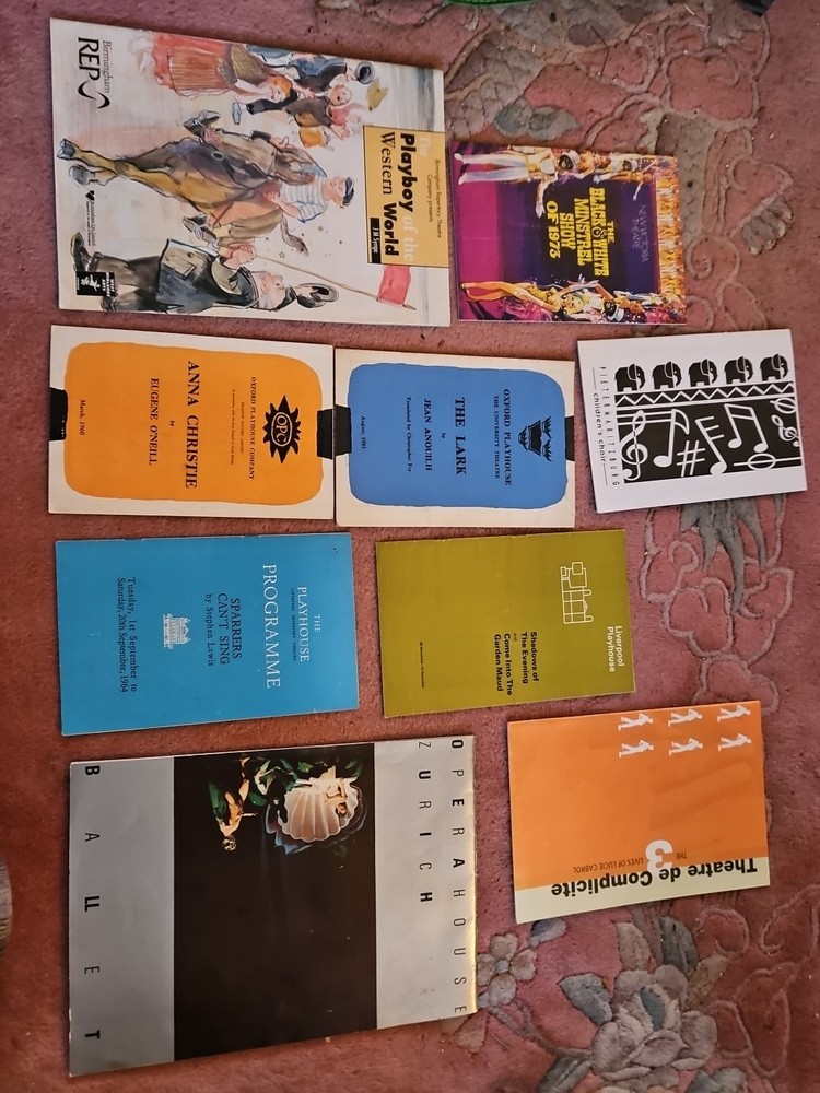 9 Various Theatre Programmes #4