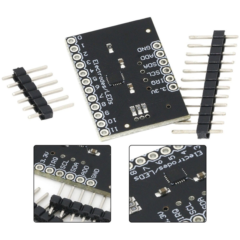 Set of 10 MPR121 Capacitive Touch Sensor Modules for DIY For keyboard Projects