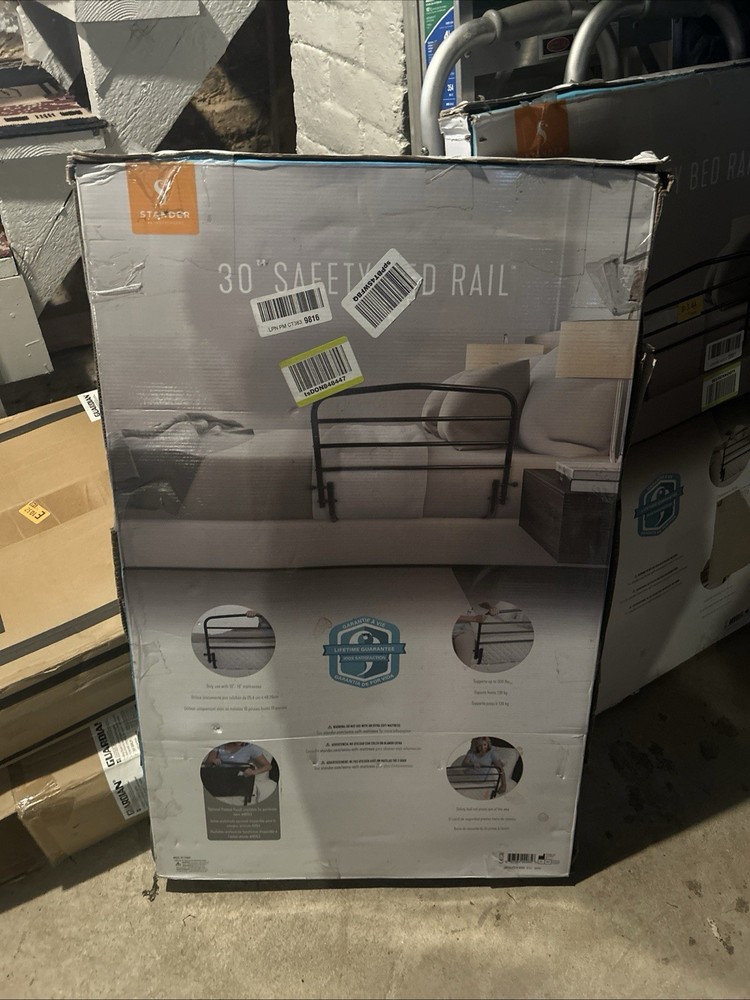 Fold-Down Safety Bed Rail by Stander
