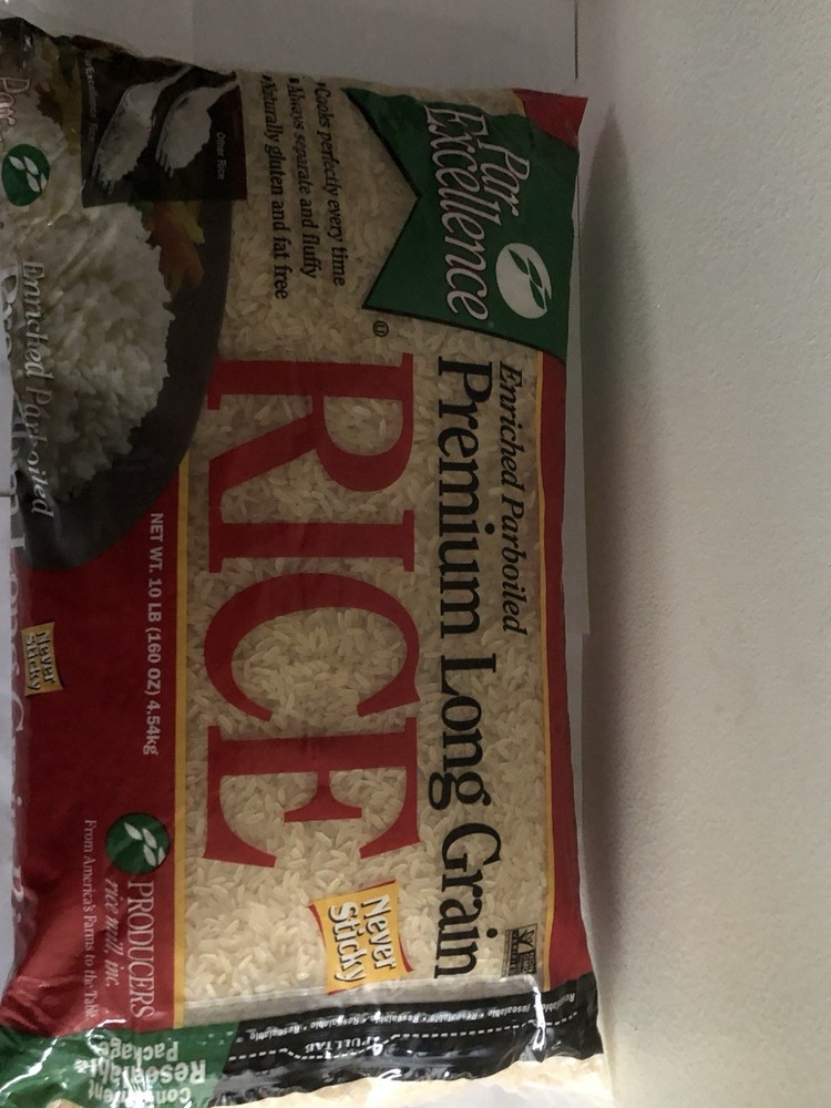 Par Excellence Long Grain Enriched Parboiled Rice 5lbs.