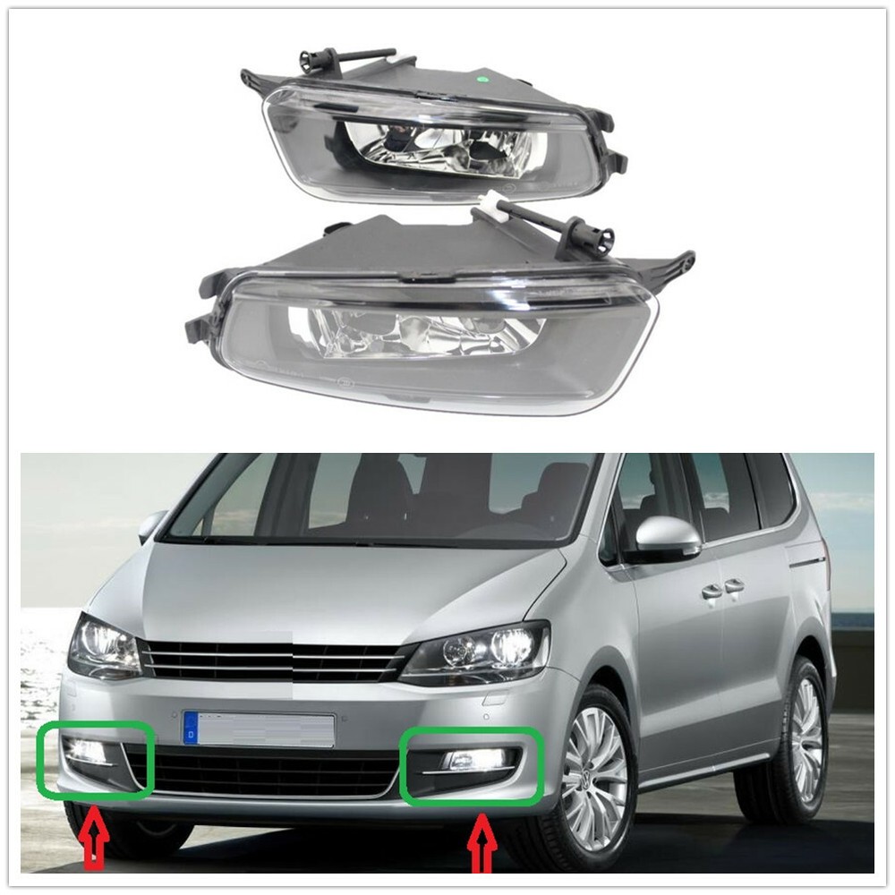 For VW Sharan 2010 2011 2012 2013 2014 2015 2016 2017 2018 Front Fog Lamp Light