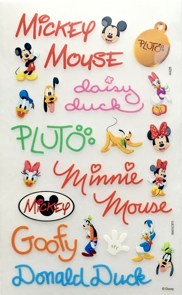Sandylion Rub On Transfer -Disney -Mickey Mouse -22003