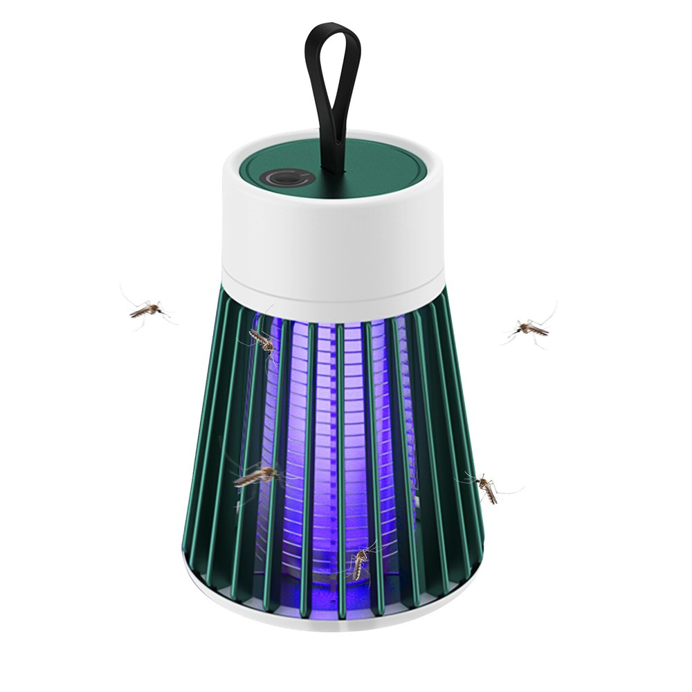 Green Electric Fly Bug Zapper Mosquito Insect Killer LED Light Trap Pest Lamp US