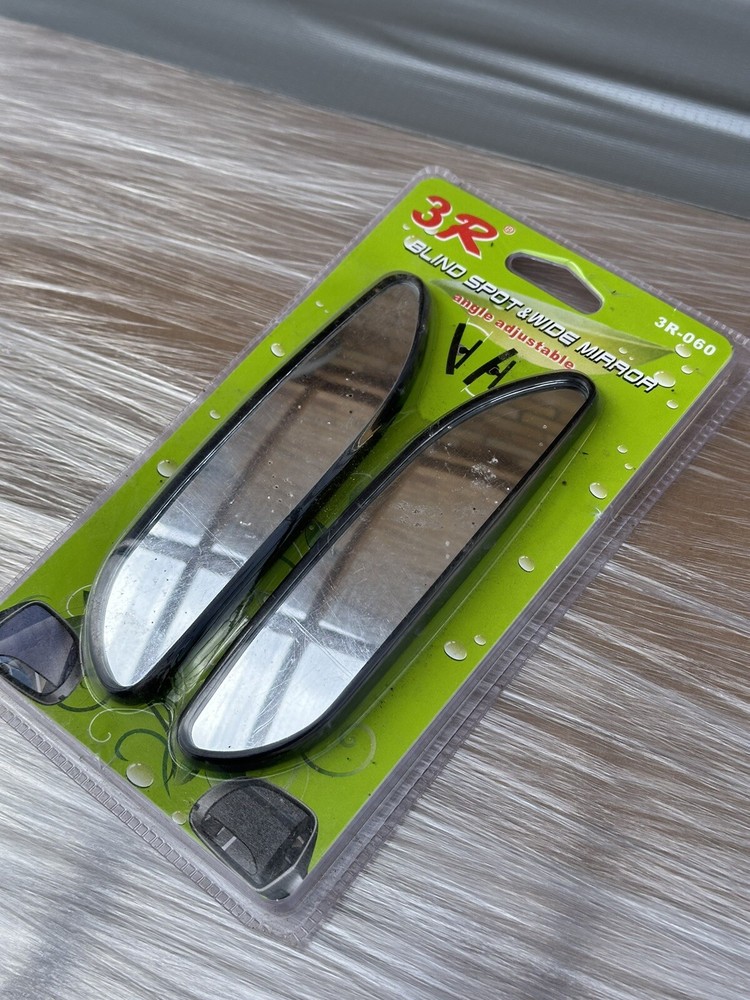 2pcs Auto Car Adjustable Side Rearview Blind Spot Rear View Auxiliary Mirror