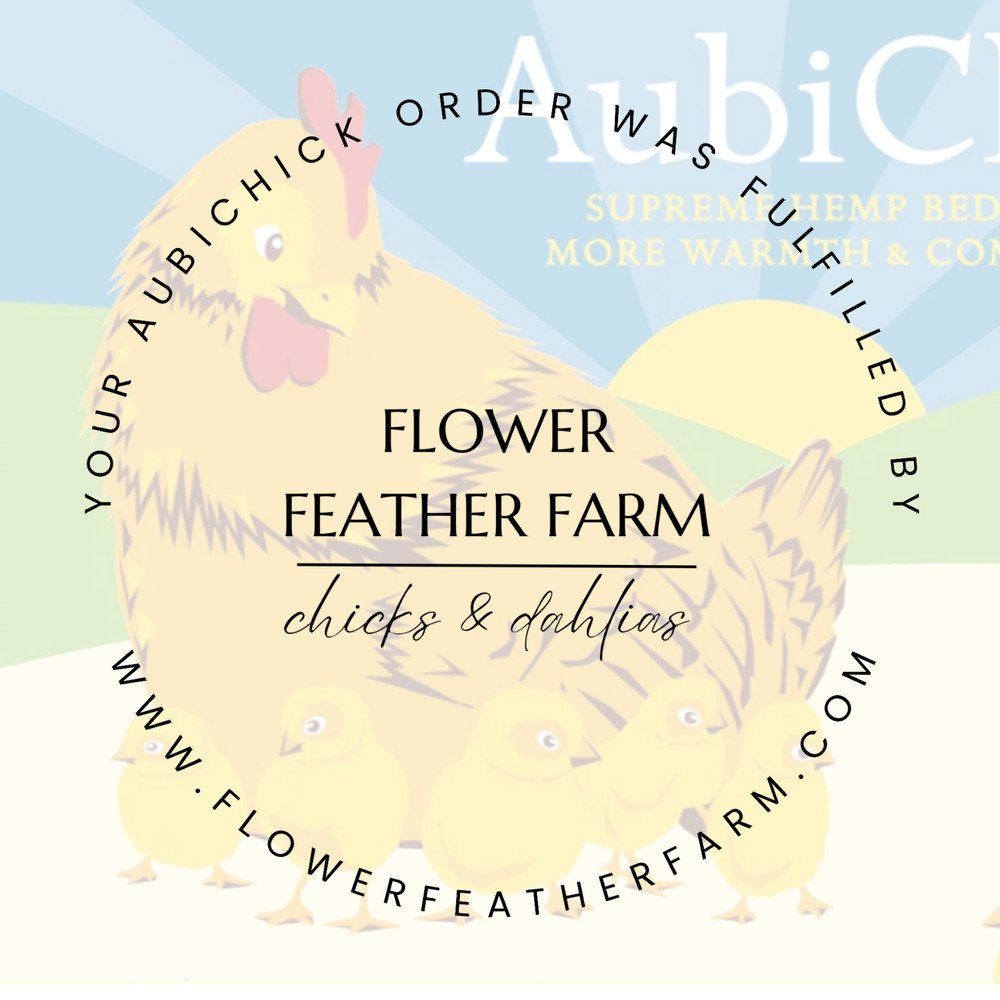 AubiChick Hemp Bedding for your Chicken Coop -- 44 lb bale