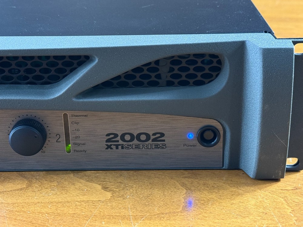 Crown Pro XTI2002 2000W Professional Power Amplifier Amp, Advanced DSP