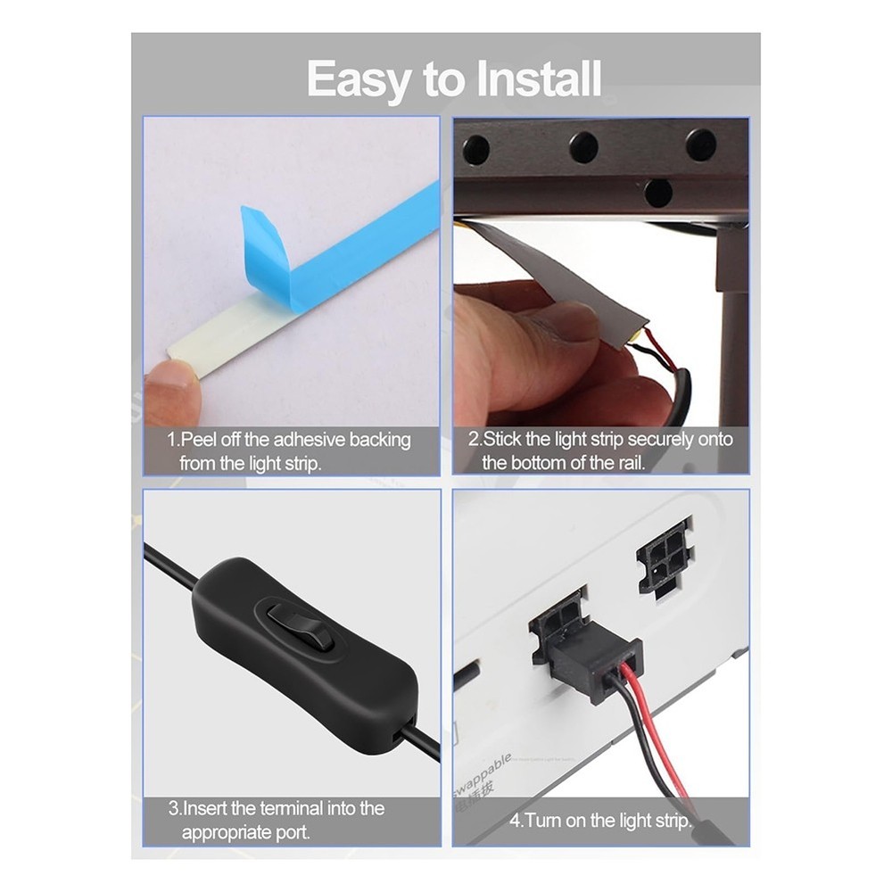 3D Printer Accessories 24V COB Light Bar Kit for Lab Accessories:2889