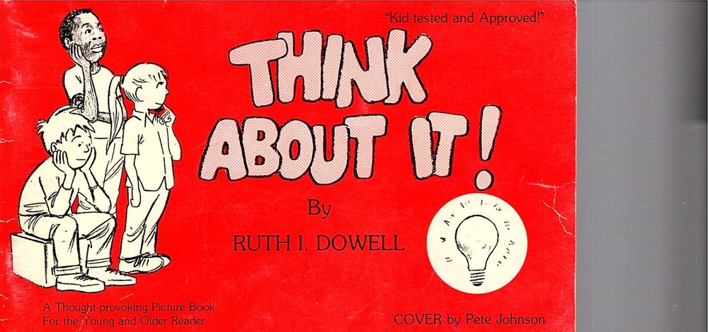 SMALL BOOKLET--Think About It by Ruth Dowell--FREE SHIPPING