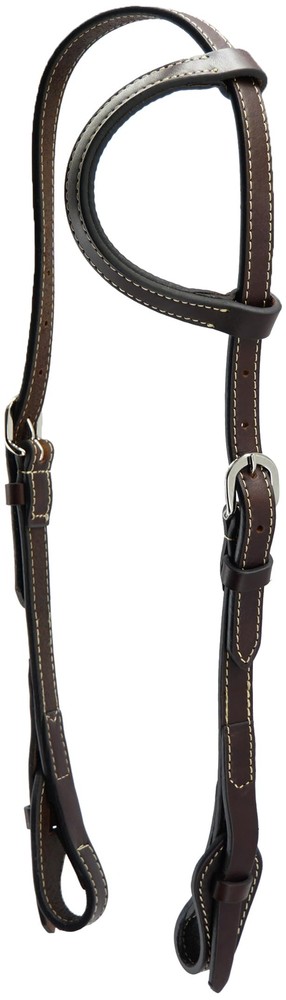 Western Working Tack Quick Change Browband Headstall Adjustable Bridle for Ra...