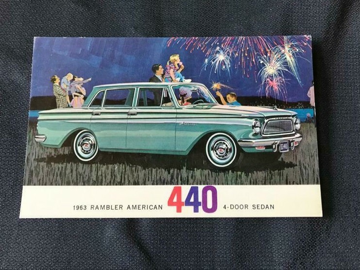 Auto Advertising, Rambler Auto Postcards