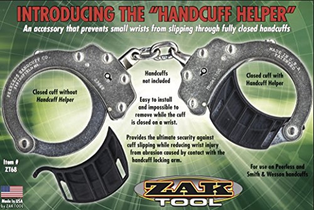 ZAK Tool ZT-68 Handcuff Helper, Black