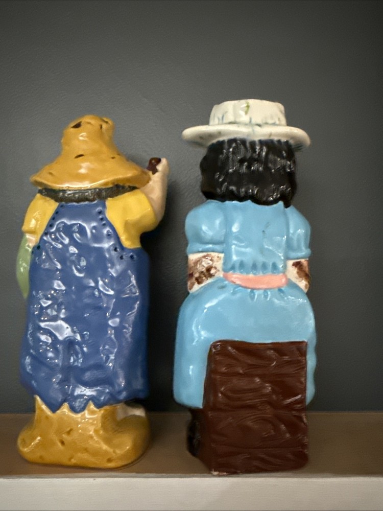 VTG Hillbilly Couple Signed G Held 1971