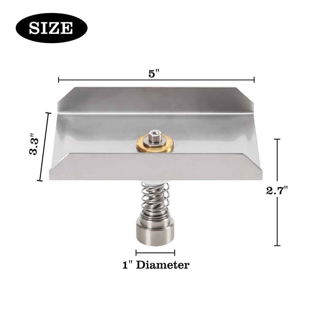 Rectangular Eliminator Spinner Plate Fits for Any Deer and Game Feeders with ...