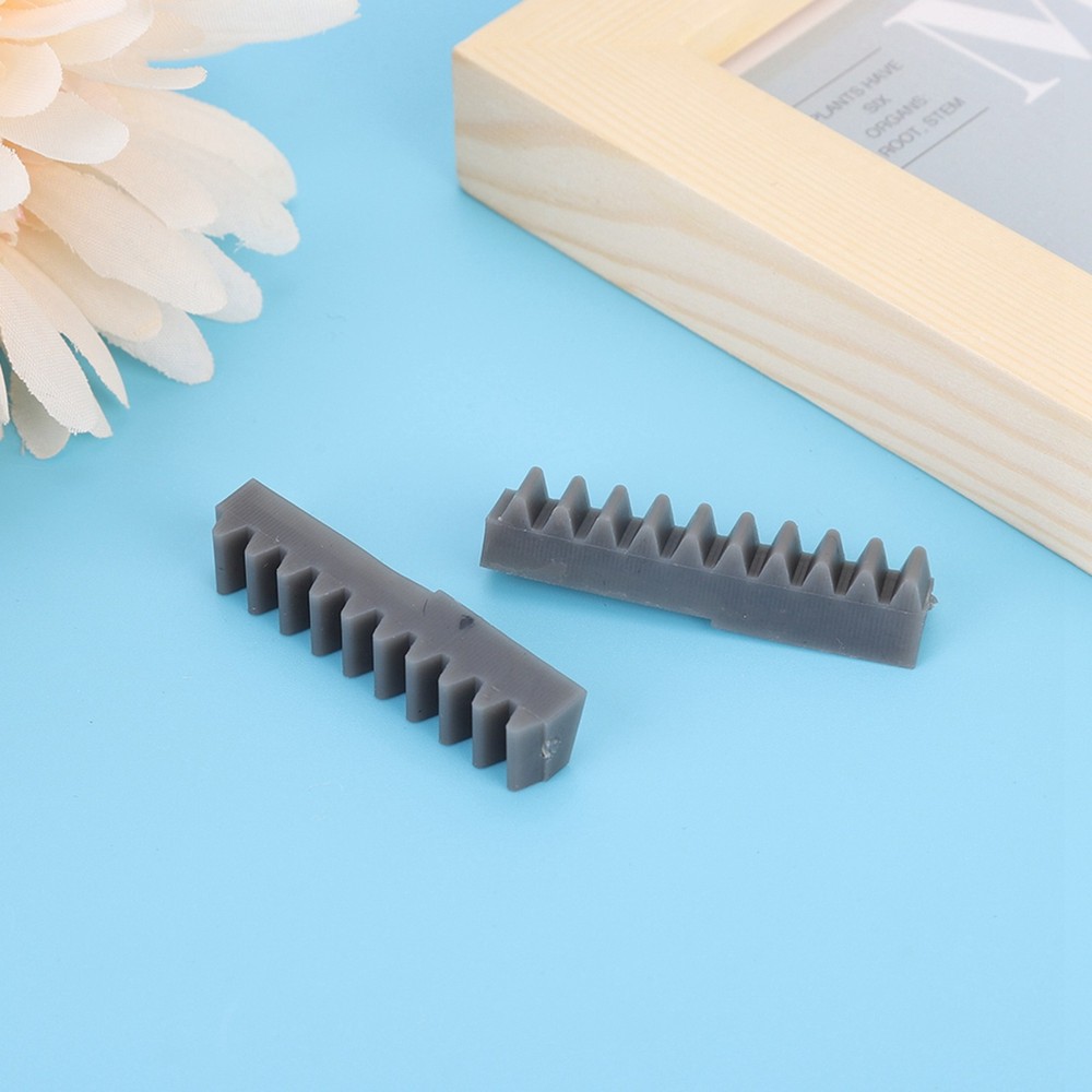 A Pair Side Rack Knitting Machine Plastic Accessory L/R Side Rack Fit For Silver