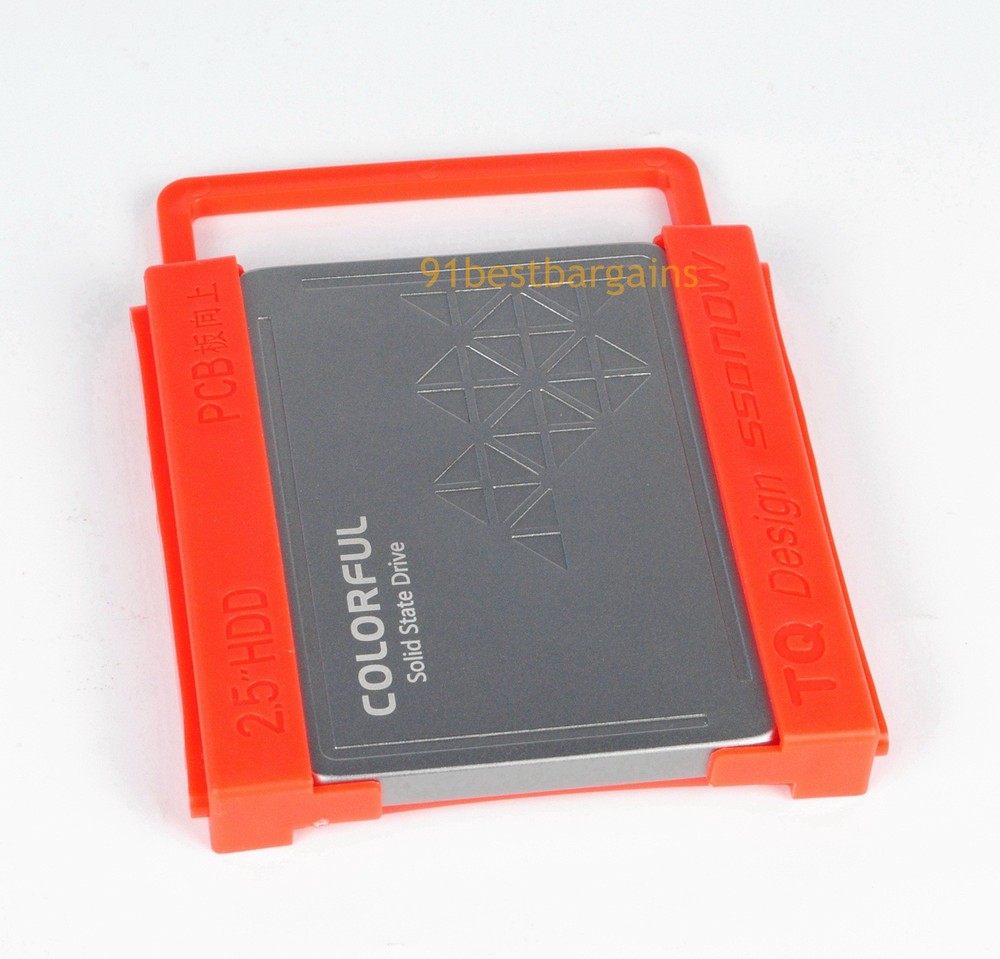 New 2.5" to 3.5" Bay SSD HDD Hard Disk Drive Notebook Mounting Brackets Adapter