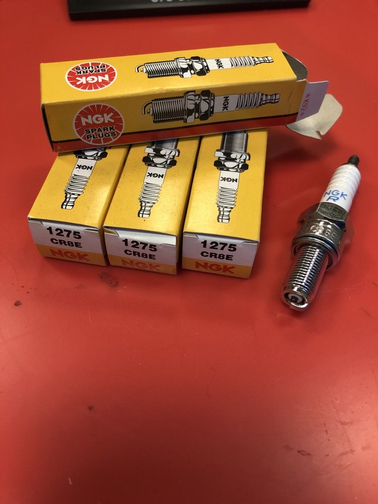 4pc (new) -- NGK # 1275  Standard  Spark Plug  --  CR8E