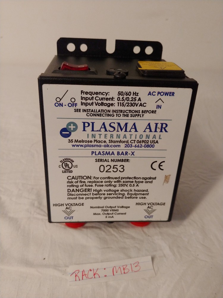 Plasma Air Plasma BAR-X NEW UNIT ONLY NO ACCESSORIES