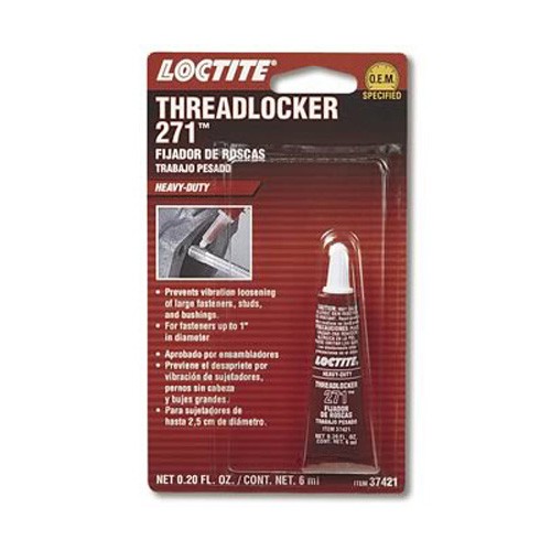 Loctite 6ml Threadlocker 271 Red Heavy Duty (37421)