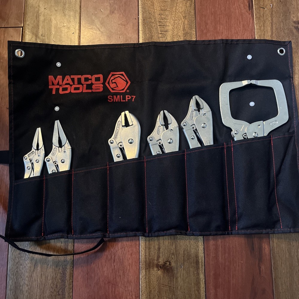MATCO Tools SMLP7 6-Piece Locking Pliers Set (See Description)