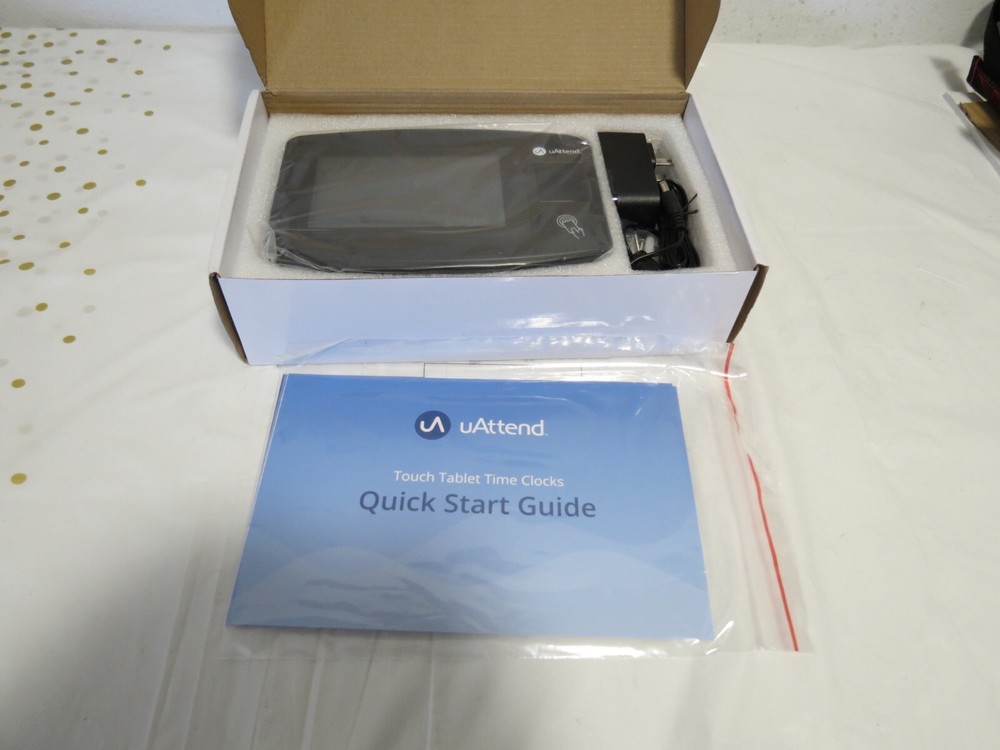 uAttend JR2000 Cloud Connected Biometric Attendance System Fingerprint Time Clck