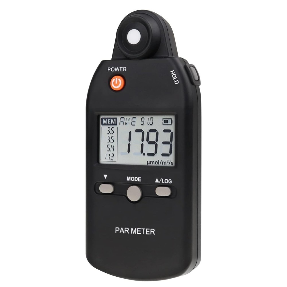 Compact Quantum PAR Meter: Measure Photosynthetic Activity 400-700nm Light