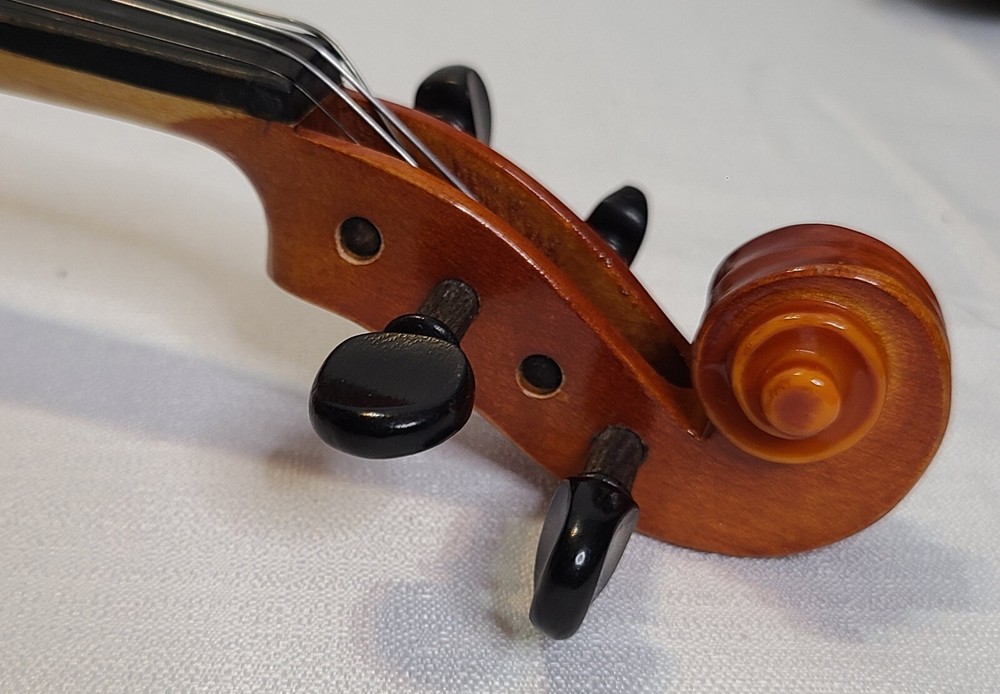 Vintage Small Violin From Japan With Case Read Description MCM