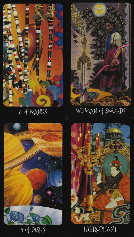 JUMBLEDANCE TAROT by Alexandra Genetti BRILLIANT COLLAGE DECK NOW AVAILABLE!!!!