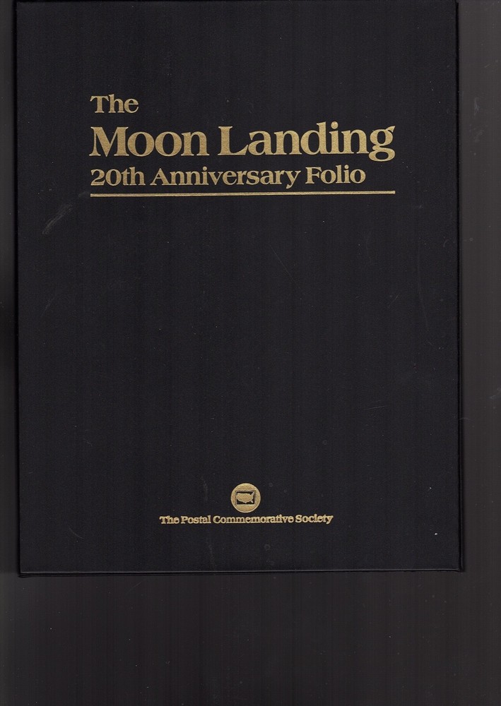 The Moon Landing 20th Anniversary Folio  Stamp Collection  pcs  (e50