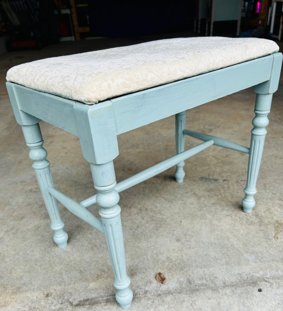 refurbished antique vanity