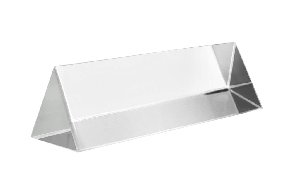 Equilateral Prism, 3" (75mm) Length, 1" (25mm) Faces - Triangular - Optical Q...