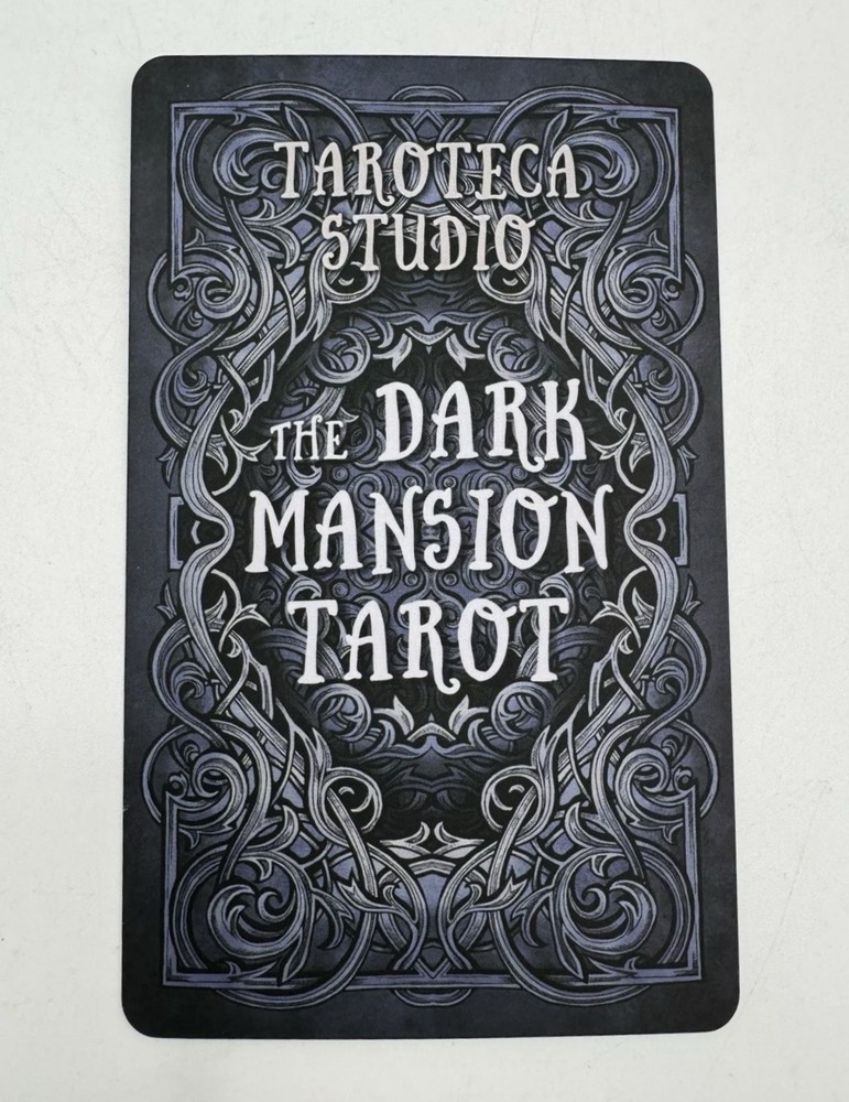 The Dark Mansion Tarot Card Deck, 3rd Edition, Authentic- Rare- Sealed