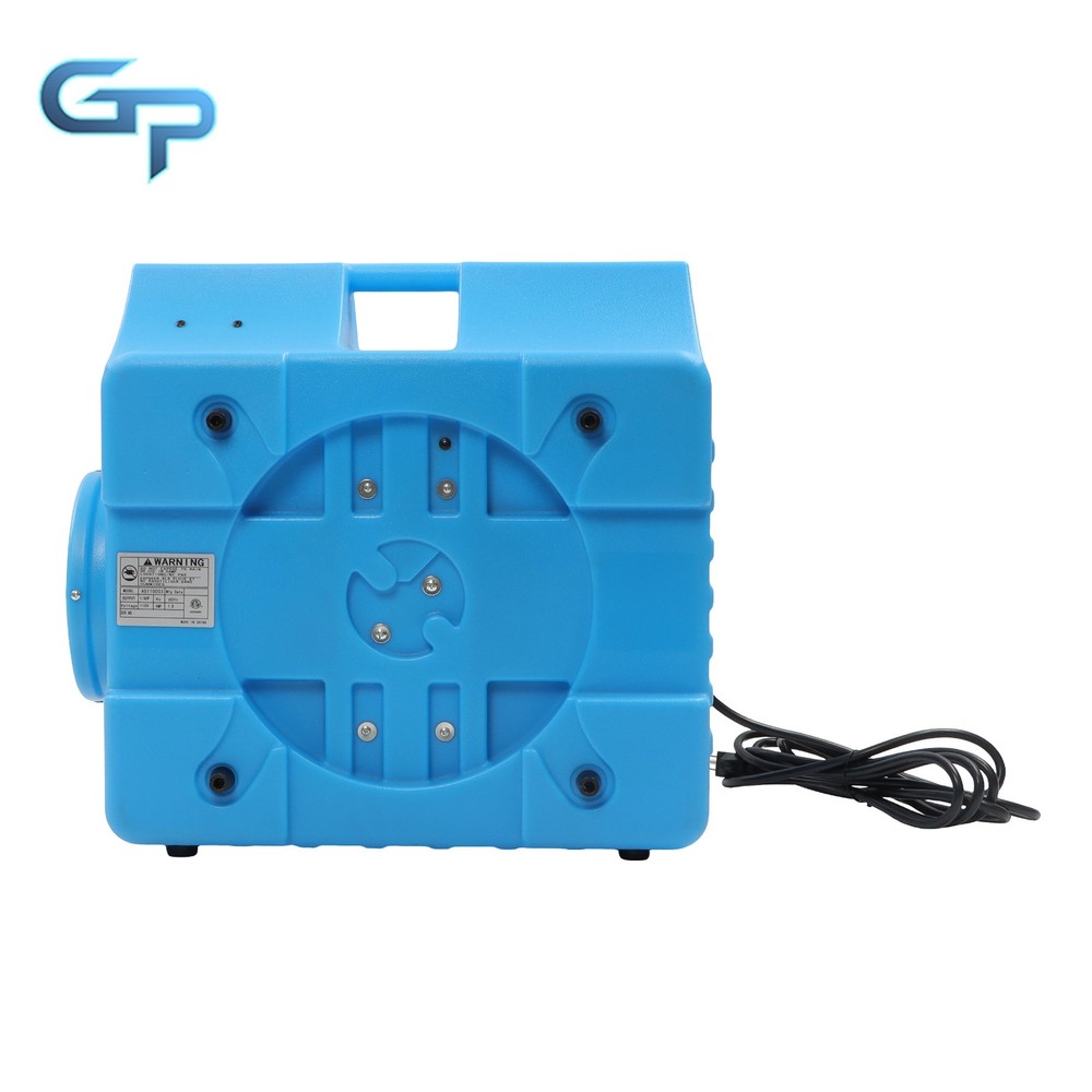 Air Scrubber with 3-Stage Filtration Stackable Negative Air Cleaner 550 CFM