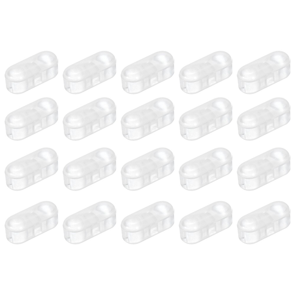 30Pack Plastic Blind Ball Chain Connector for Bead Blinds Transparent