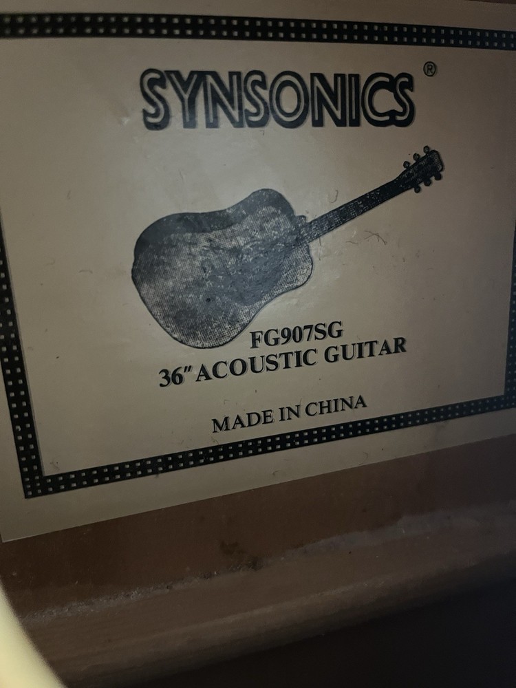 Synsonics FG907SG 7/8 Size Classical Guitar