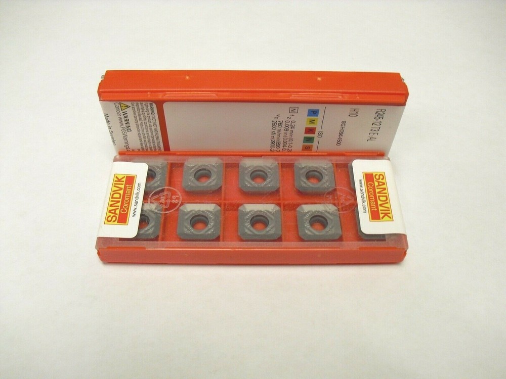 R245 12 T3 E AL H10 SANDVIK Insert **10PCS** Genuine